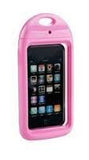 Trident New Wave Waterproof Smartphone Case with Free Floating Wrist Lanyard &Free Neck Lanyard for Most iPhones and BlackBerry Smartphones - Pink (Fits Phones Measuring Up to 4.5 x 2.6 x .6 Inches)