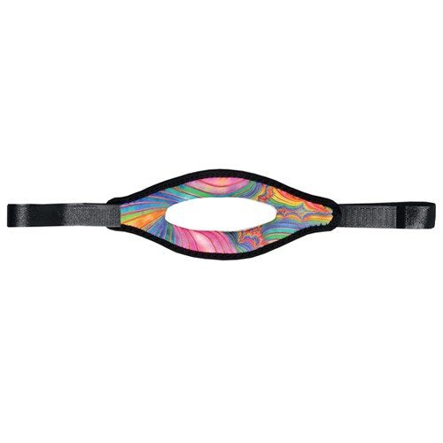 Innovative Scuba Concepts Psychedelic Split Mask Strap