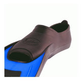AERIS New Velocity Full Foot Scuba Diving & Snorkeling Fins - Blue (Size 3-4/X-Small)