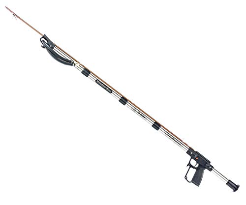 AB Biller Stainless Steel 54 inch Special Freeshaft Spear Gun, for Spearfishing While Freediving or Scuba Diving