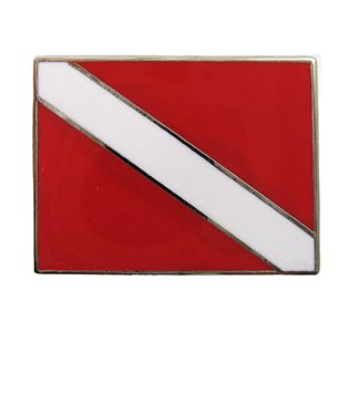 Scuba Diving Dive Flag Collector's Pin Diver Below