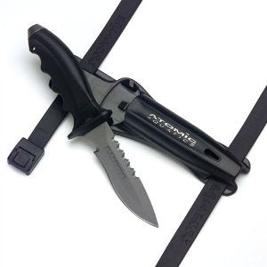 Atomic Ti6 Titanium Knife - Blunt Tip