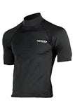 Tilos New Men's Polytex Short Sleeve Shirt - Black (Size Medium)
