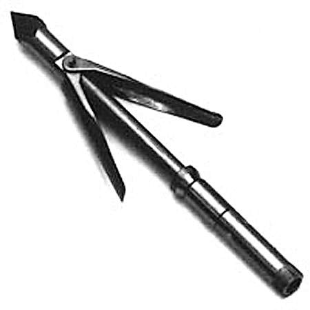 AB Biller New Twin Barb Tricut Stainless Steel Tip with Swivel Spinner Base & Long Barbs - 6mm