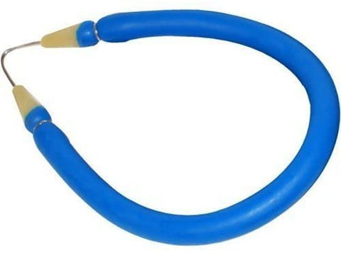 18" x 5/8" Speargun Band - Blue Coated Amber Tubing