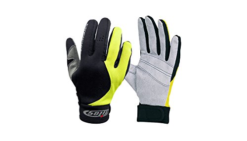 Tilos New 1.5mm 5-Finger Neoprene Gloves with Amara Palm (2X-Small) for Scuba Diving & Snorkeling (Yellow)