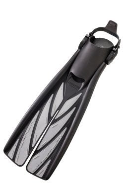 Atomic Aquatics Split Fins - Silver - Small