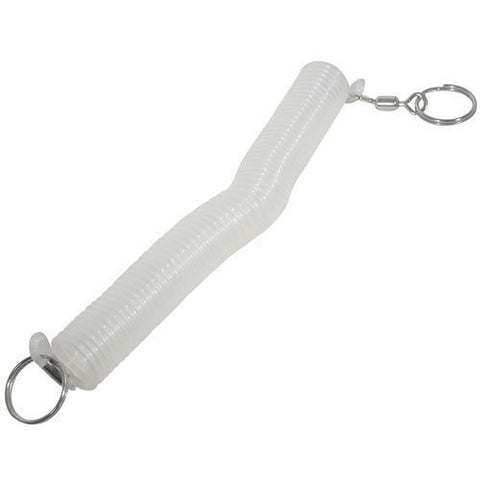 Trident New Sea Spring Coil Shock Line for Spearguns, Cameras, Dive Lights, Slates & Knives - 13 Inches Expands to 23 Feet