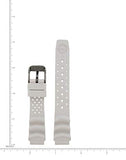 St. Moritz Momentum Women's 14mm Mini Natural Rubber Watch Band for St. Moritz Mini Dive Watch (White)