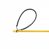 Trident Rubber Sling Solid Fiberglass Pole Spear, 6mm Male End