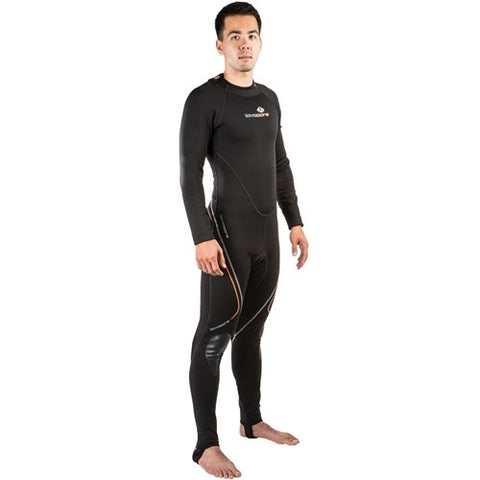Lavacore New Men's (Size Large) BackZip Trilaminate Polytherm Full Jumpsuit for Scuba Diving, Surfing, Kayaking, Rafting, Paddling & Many Other Water Sports