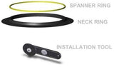 Waterproof New SI Tech Necktite Integrated Quick Change Drysuit System with Neck Ring & Tool