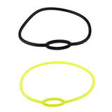 MonkeyJack Scuba Diving Dive Silicone Regulator Necklace Bungee Dive Gear Equipment Snorkeling Underground Water - Black