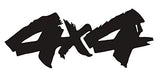 TopSpeed 4X4 Vinyl Decal Car Sticker - 5.31" x 2.17"