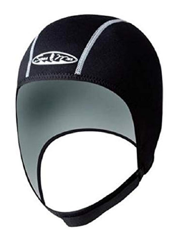 ScubaMax New 1mm Metalite Neoprene Beanie Hood for All Watersports (X-Small)/FBM Black