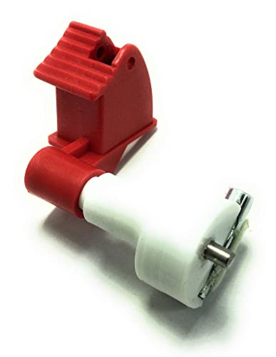 Replacement Trigger Switch Assembly for Original Out of Production Apollo AV-1 DPV Scooter Button Switch (Red)