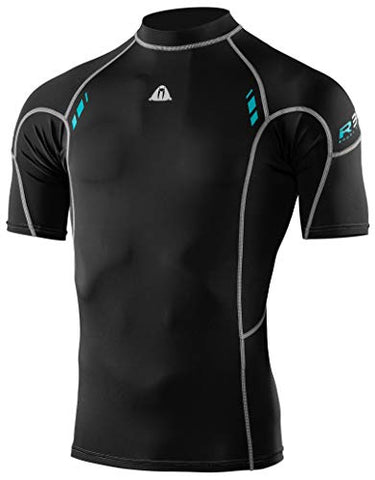 WATER PROOF FACING REALITY Waterproof 324-127-00 Male Short Sleeve Rash Guard 2XL / 3XL