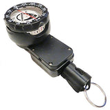 Oceanic New Compass Mounted on a 32 Inch Retractor