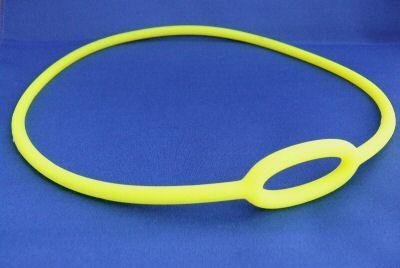 Trident New Silicone Regulator Necklace for Scuba Diving Octopus Regulator - Yellow (Size Small)
