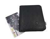 Momentum Men’s Bramante Bifold, Black | Natural Italian Leather | Vegetable Tanned | RFID Blocking | 7 Card Slots