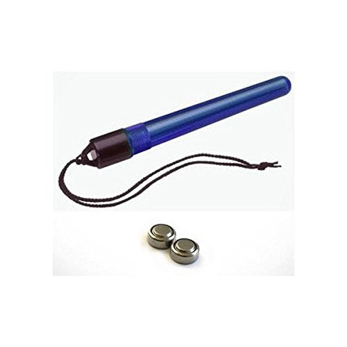 New Constant-On Lazer-Stik Lightstick Marker with Batteries for Scuba Divers, Snorkelers and Boaters (Blue)/FBM