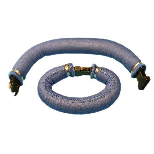 TRIDENT Neoprene Tube Ankle Weights with Delrin Quick Release Buckle, 3.5lbs (Blue)
