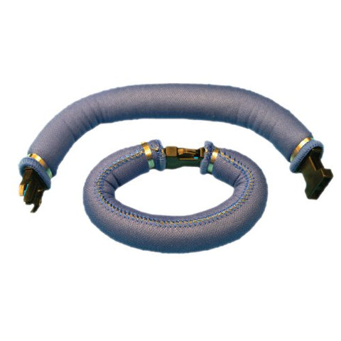 TRIDENT Neoprene Tube Ankle Weights with Delrin Quick Release Buckle, 3.5lbs (Blue)