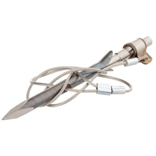 JBL New 895 5" (127mm) Gulf Break Away Stainless Steel Slip Tip with 3/8" Slide & 3/32" Cable (Complete Assembly)