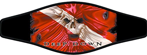 Innovative Skull Flag Neoprene Adjust-A-Strap