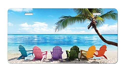 Marine Sports Manufacturing New Aluminum Scuba Diving License Plate - Beach Chairs