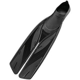 Atomic Aquatics Full Foot Split Fin (High Performance) 7.5-8.5 Black