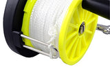 Typhoon New Scuba Diving, Cave, Tec, Wreck Rachet Reel with 150' of Braided Nylon Line