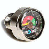Spare Air New Heed 3 Helicopter Emergency Egress Device for Pilots with Dial Gauge Upgrade and Fill Adapter That Allows User to Fill Directly from a Scuba Tank