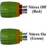 New Nitrox Vindicator On-Off Safety Valve Handle for Scuba Diving Tank Valve Handle - Model #3 Fits Dive Rite, ScubaMax & ScubaPro Valves