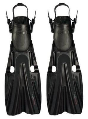 Mares New Volo Power Scuba Diving Fins - Black (Size X-Large 12+)
