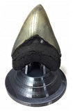 Beautiful 3D Printed Megalodon Shark Tooth Display Stand with a 4-5/8" Round Base