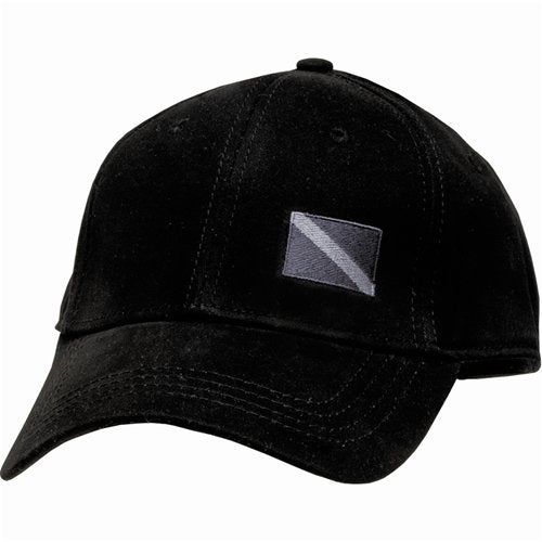 I-Flex Dive Flag Baseball Cap (Black/Grey, Small / Medium)