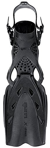 Mares New X-Stream Scuba Diving Fins - Black (Size Small)