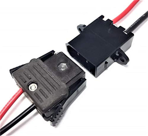 MyScubaShop Male and Female Battery Plug for The Apollo AV-2 Series and The Tusa SAV-7 Series DPV Underwater Scuba Diving Scooter