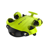 QYSEA FIFISH V6 Underwater Drone with Head-Tracking Function + VR Box + 100M Cable + Spool + 64G Internal Storage Bundle