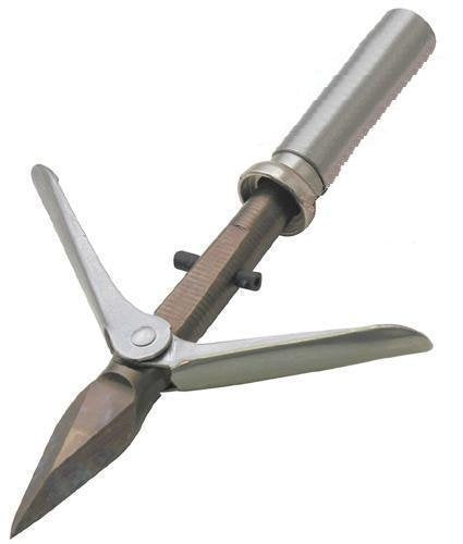 New JBL #828 Rotating Twin Spinner Stainless Steel Arrowhead Tip with Long Barbs- 7mm