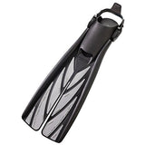 Atomic Aquatics Split Fins, Yellow, Large