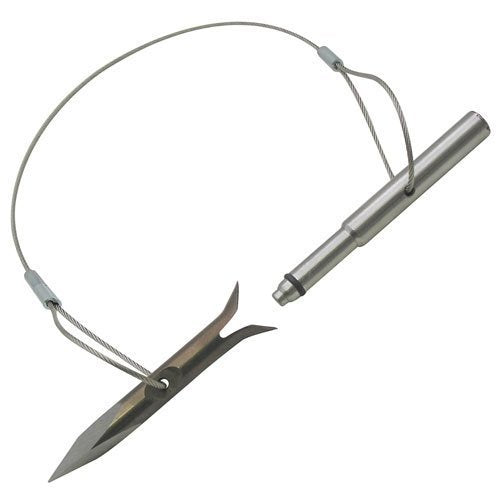 JBL New 874 Stainless Steel 4" (102mm) Slip Tip with 1/16" Cable (Complete Assembly) - 7mm