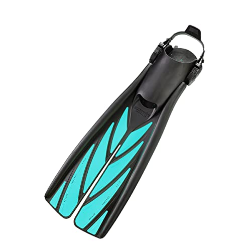 Atomic Aquatics Split Fins (Aqua, Large)