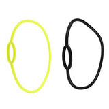 MonkeyJack Scuba Diving Dive Silicone Regulator Necklace Bungee Dive Gear Equipment Snorkeling Underground Water - Black
