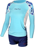 Womens 6oz Anti-UV Long Sleeve Rash Guard
