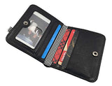 Momentum Men’s Bramante Bifold, Black | Natural Italian Leather | Vegetable Tanned | RFID Blocking | 7 Card Slots