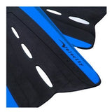 AERIS New Velocity Full Foot Scuba Diving & Snorkeling Fins - Blue (Size 3-4/X-Small)
