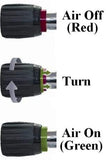 New Vindicator On-Off Safety Valve Handle for Scuba Diving Tank Valve Handle - Model #1 Fits Halcyon Valves