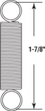 Prime-Line Products SP 9604 Spring, Extension, 11/32-Inch by 1-7/8-Inch - .025 Diameter,(Pack of 2)